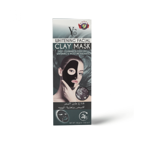 واي سي قناع طين البحر لتبيض وتغذية الوجه- 100 جم