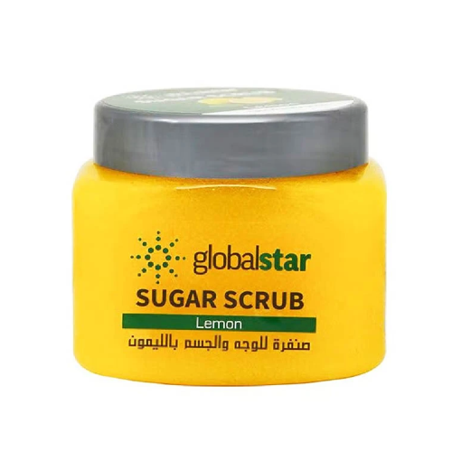 جلوبال ستار صنفرة للوجه والجسم بالعسل والليمون - 600 جم