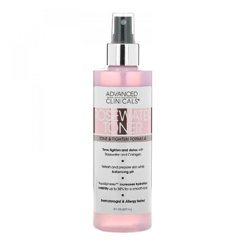تونر ماء الورد لشد وتوحيد لون البشرة 237 ملي من ادفانسد كلينك