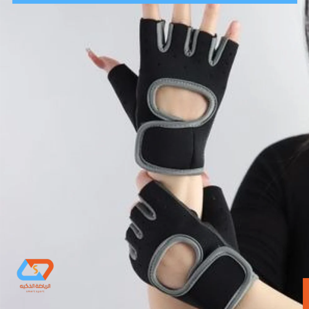 Anti-slip Gym Hand Gloves Sweat-absorbent Iron Glove