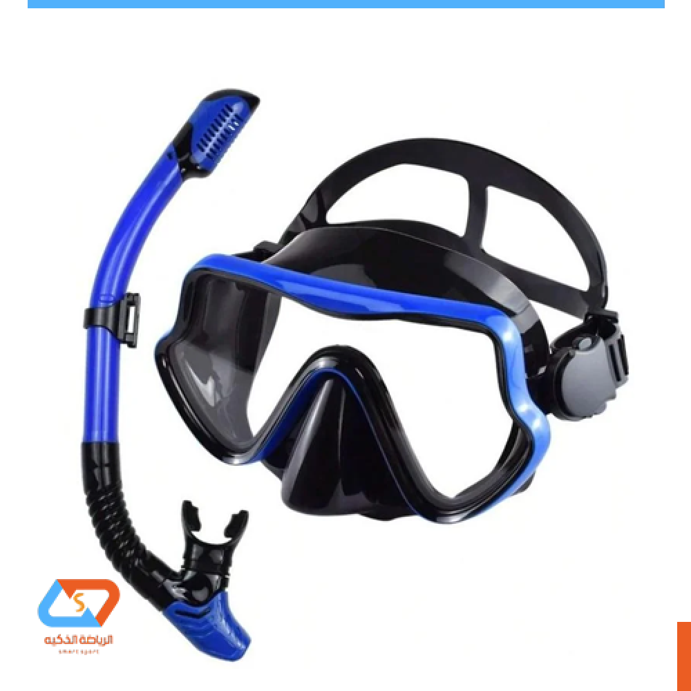 مجموعة قناع الغوص للبالغين من الزجاج المقوى للغوص البانورامي الاحترافي