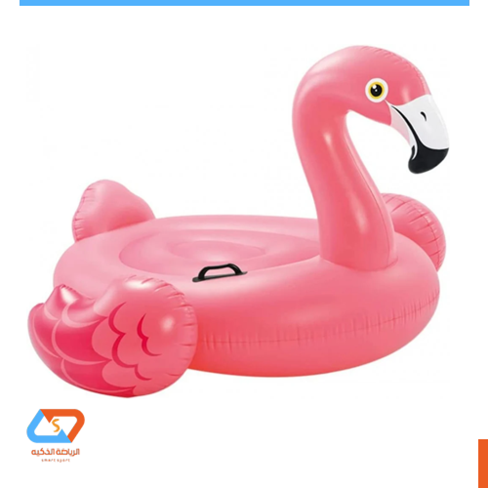 عوامة سباحة للاطفال من فلامينغو مع مظلة قابلة للنفخ