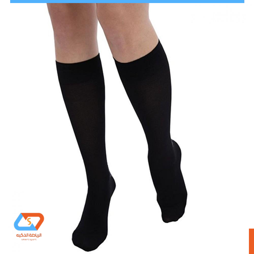 شراب اسود وسط رجالي قطن من متجر الرياضة الذكية