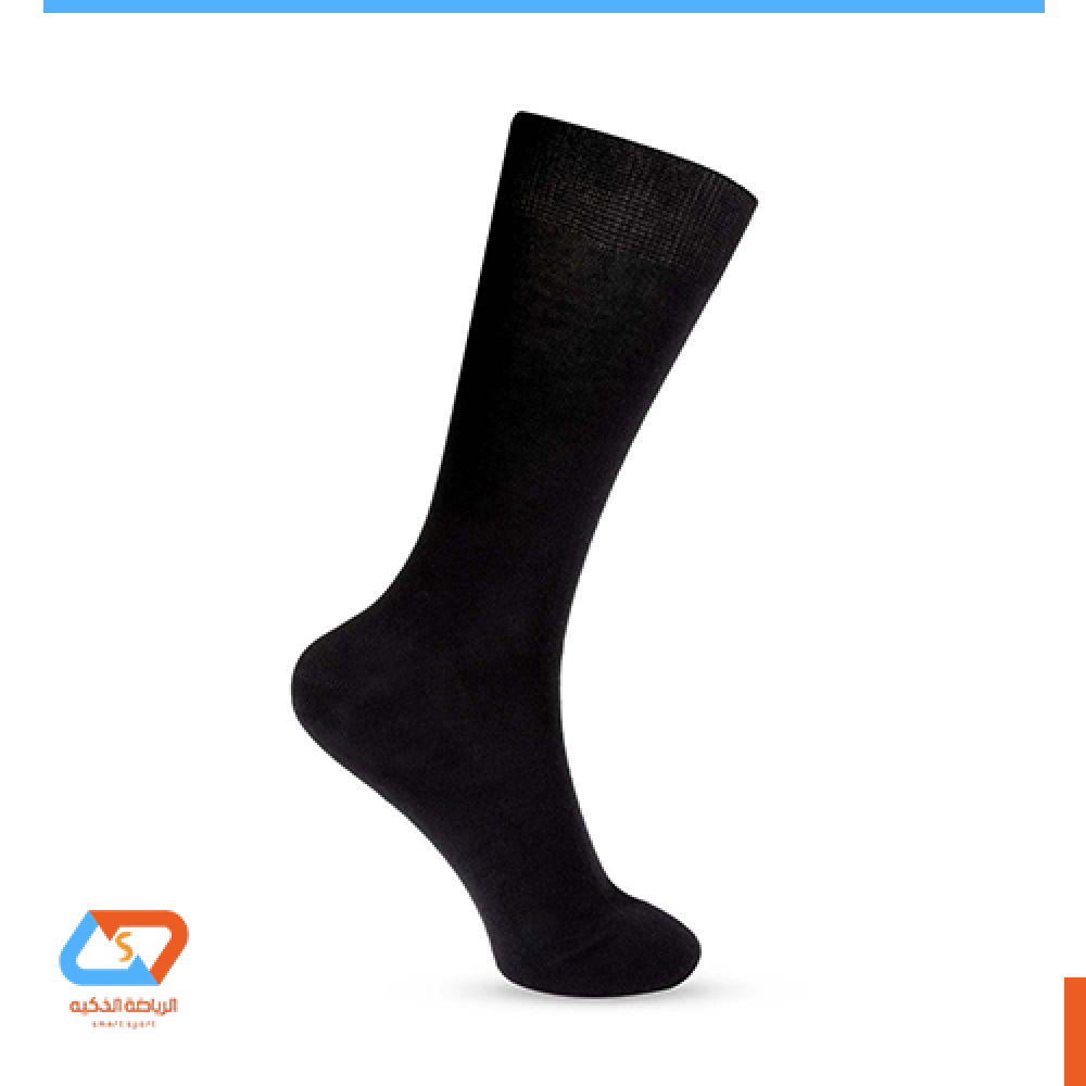 شراب اسود وسط رجالي قطن من متجر الرياضة الذكية