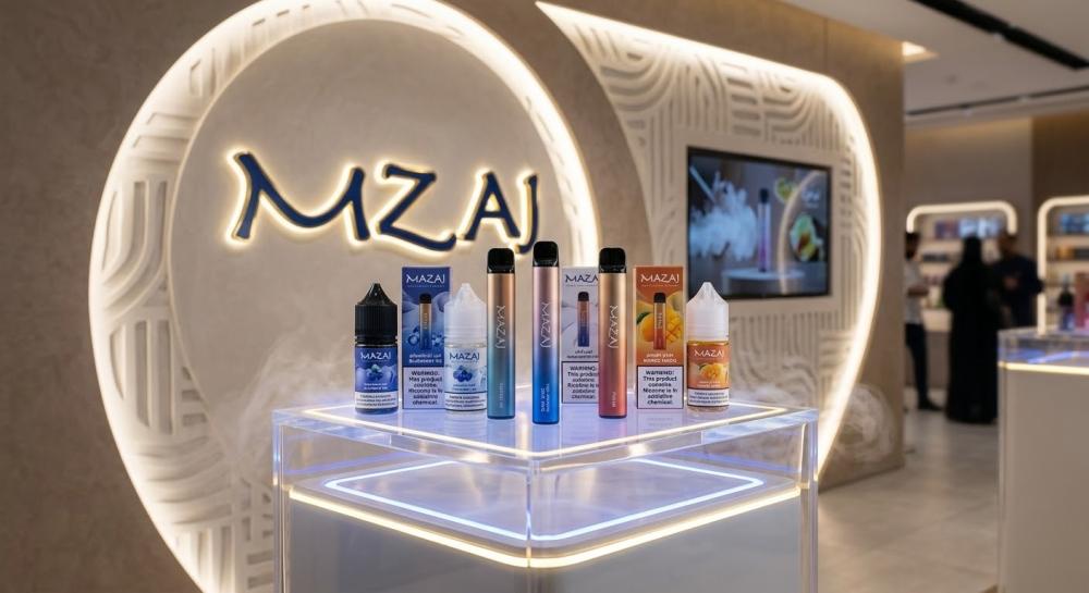 دليل شامل لأحدث إصدارات ومنتجات شركة مزاج (Mazaj) في متجر وايت فيب: تقنيات متطورة ونكهات لا تقاوم