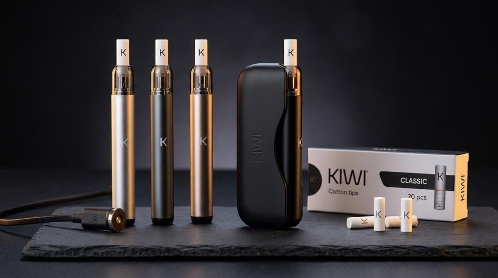 دليل أجهزة Kiwi Vapor الإيطالية: ابتكار وفخامة وبديل مثالي للتدخين