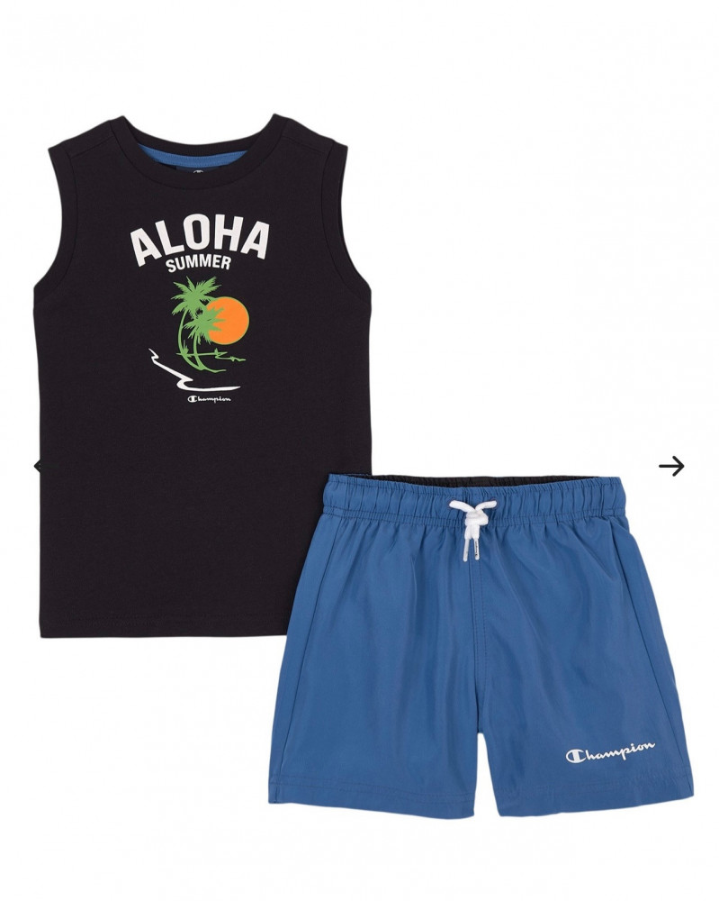 Champion tank top 2024 and shorts set