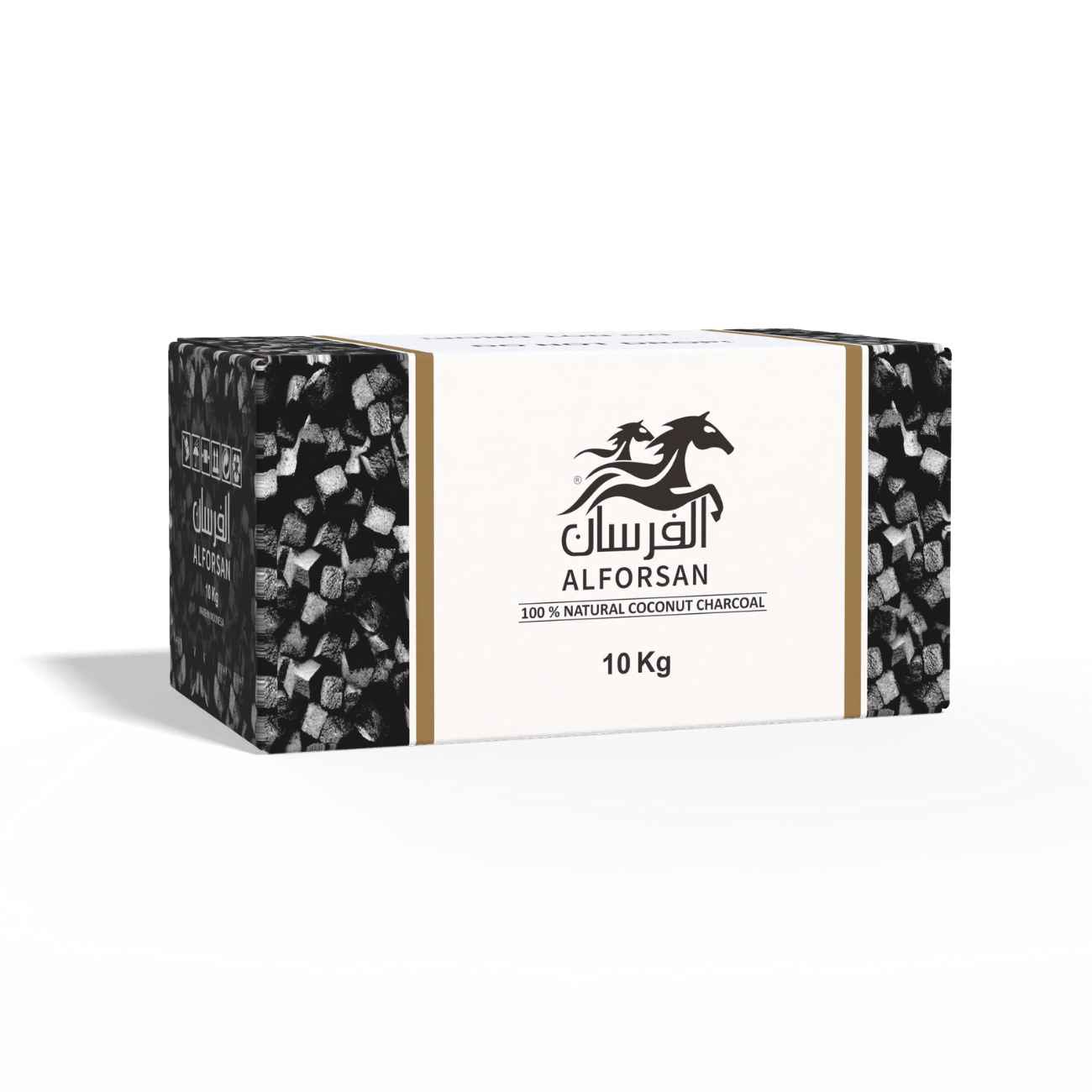 فحم الفرسان مكعبات فرط - 10 كيلو
