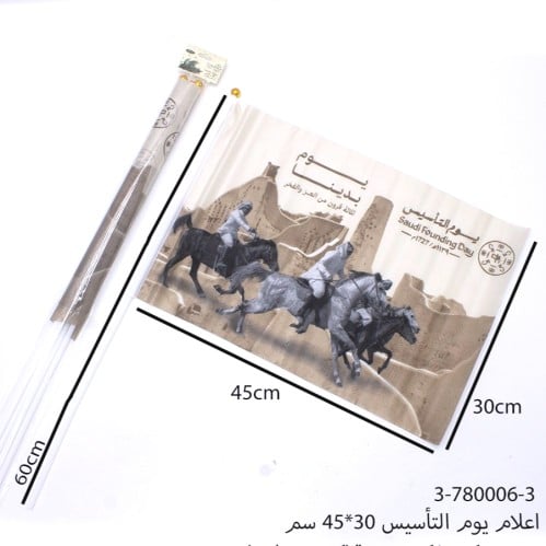 مجموعه (12) اعلام يوم التاسيس