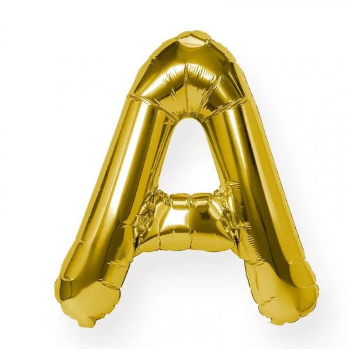 بالون حرف ذهبي | Gold Letter Balloons