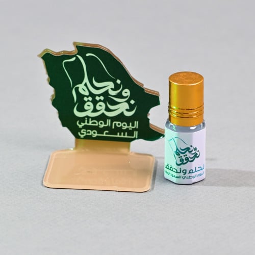 مجموعه (12) قاعدة اكريلك مع ربع تولة عطر