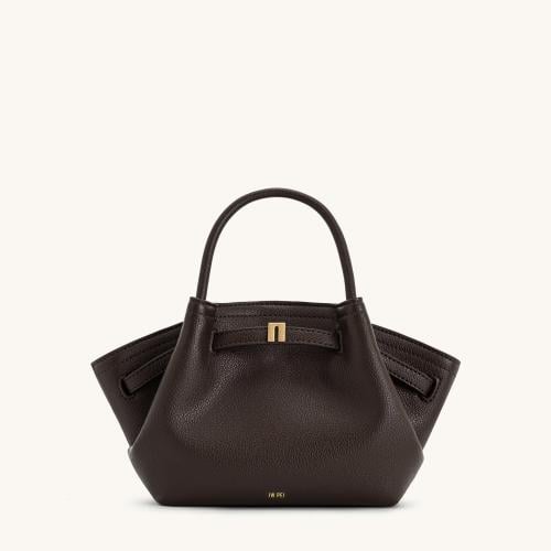 Hana Mini Tote Bag - Dark Brown