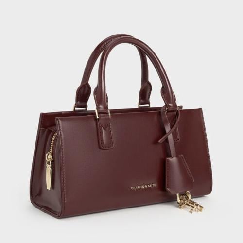 Mini Kerry Tote Bag - Mulberry Plum