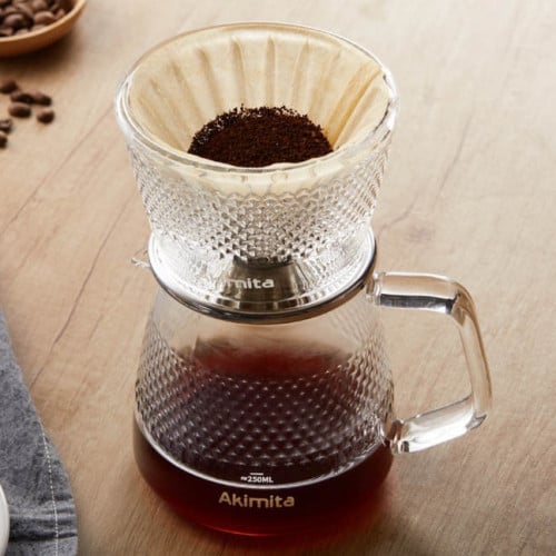 وعاء تقطير قهوة - زجاجي - Akimita