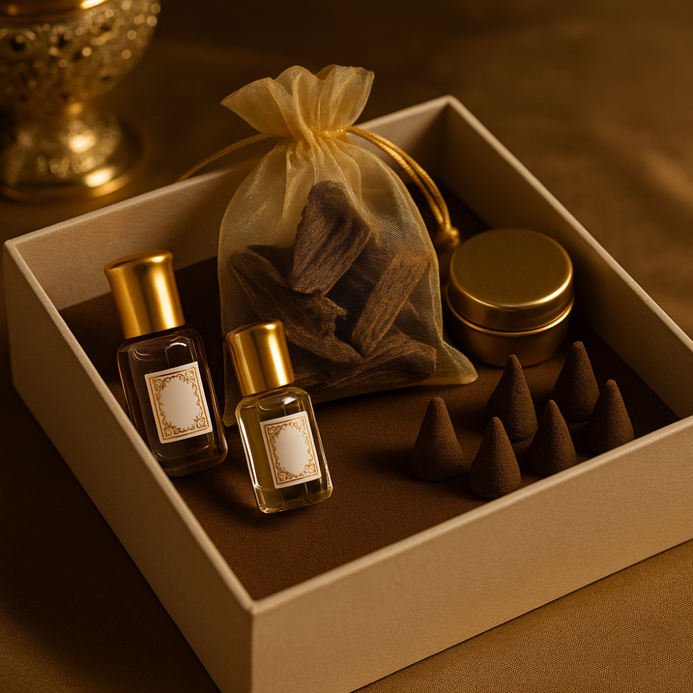 التوزيعات برائحة العود والمسك