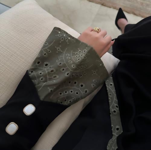 عبايه بخامه لينن