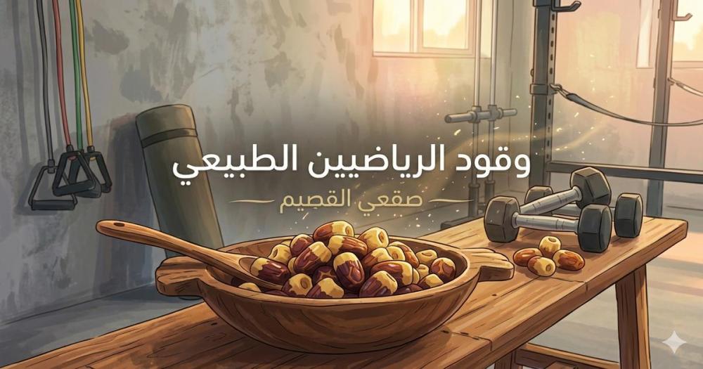 فوائد التمر للرياضيين: الوقود الطبيعي من قلب القصيم