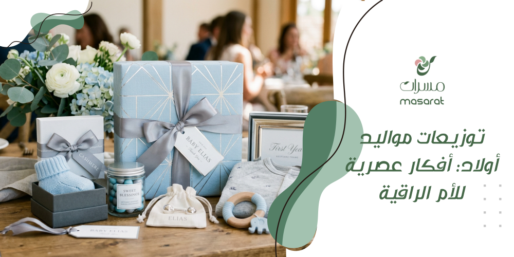 توزيعات مواليد أولاد: أفكار عصرية للأم الراقية