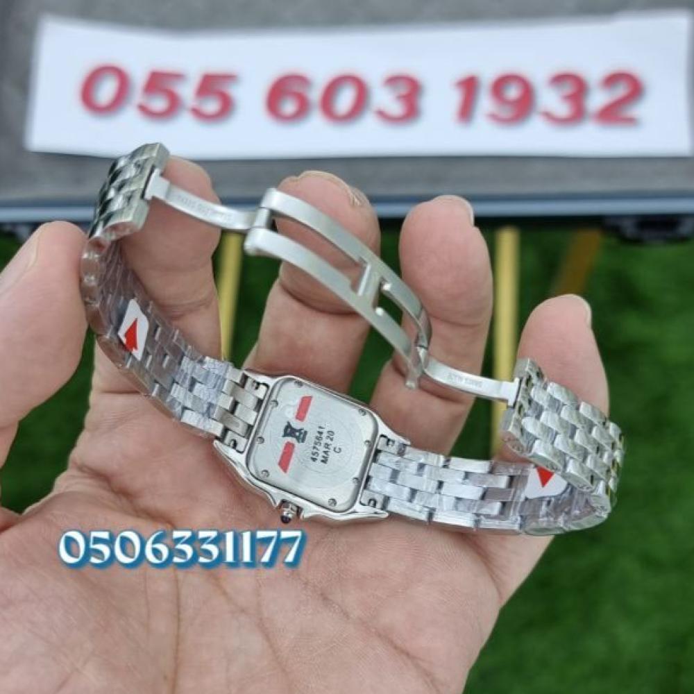 سوار متشابك لساعة كارتير بانثر النسائية ماستر