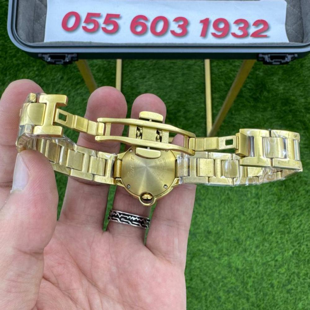 ساعة كارتير بالون بلو ذهبي