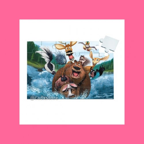 طباعة بازل خشبي (كبير)