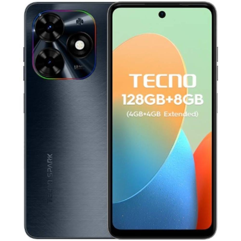 TECNO = تكنو  spark GO 4G  ١٢٨ قيقا الرام ٨ لون أسود  = 4894947010538