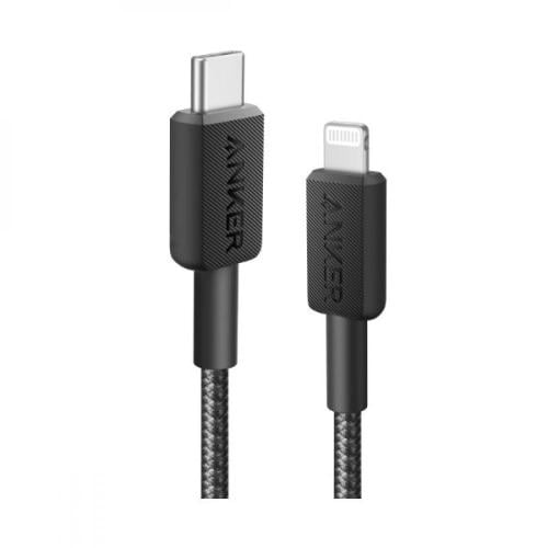 ANKER سلك انكر قماشي تايب سي الى لايتنينق 1.8 متر...