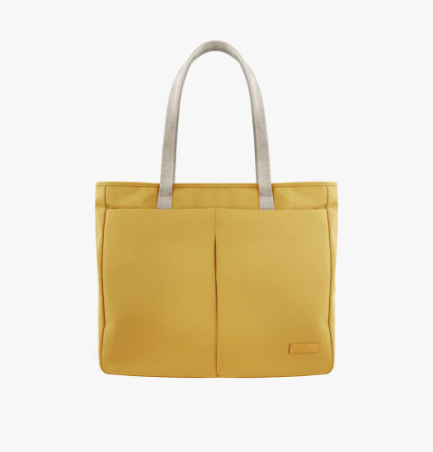 NIQ HAVA RPET FABRIC TOTE BAG up to 14" Canary Yel...