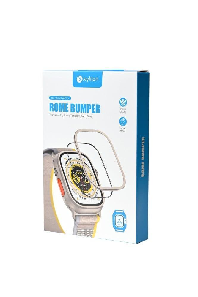 حماية ساعة ابل الترا 49 ملي HD من الزجاج المقوى مضادة للخدش وخالية من اي فقاعات  = 6975675081705