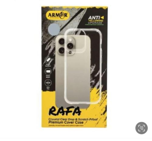 ARMOR ارمر غطاء هاتف خلفي شفاف مضاد للخدش ايفون 14...