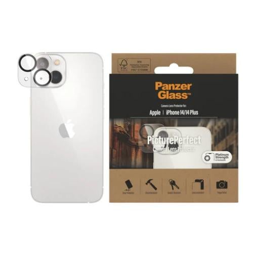 PanzerGlass بانز جلاس حامي كاميرا ايفون 14 و 14 بل...