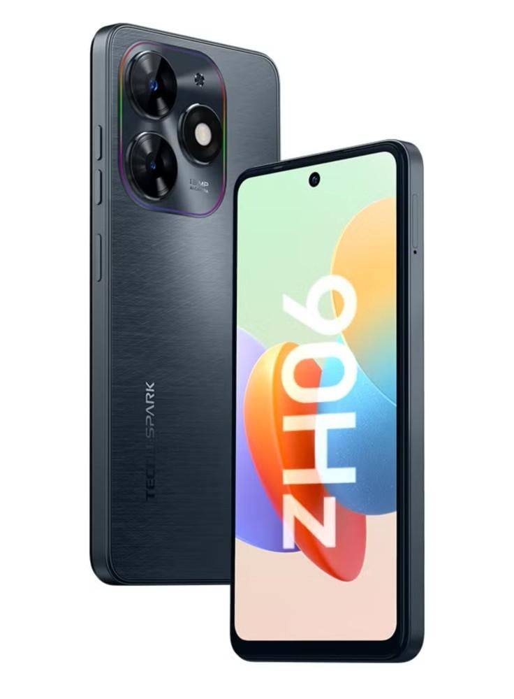 TECNO = تكنو  spark GO 4G  ١٢٨ قيقا الرام ٨ لون أسود  = 4894947010538