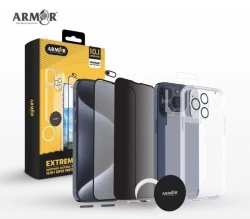 ARMOR بكج حماية ايفون 11من ارمور 10IN 1 حماية قصوى...