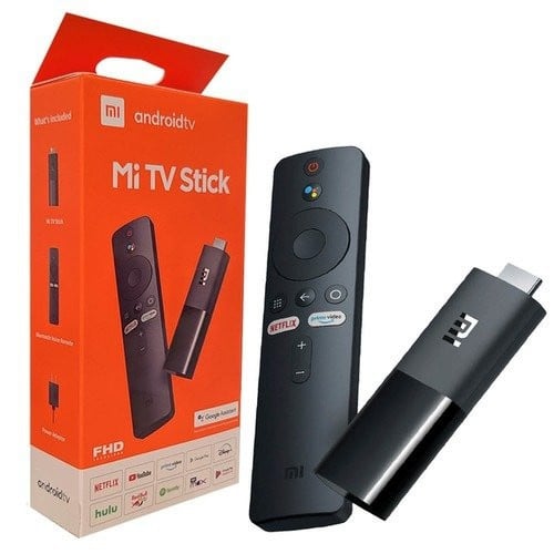 ماي تي في = شاومي ستيك مع ريموت Mi TV Stick UK Bla...