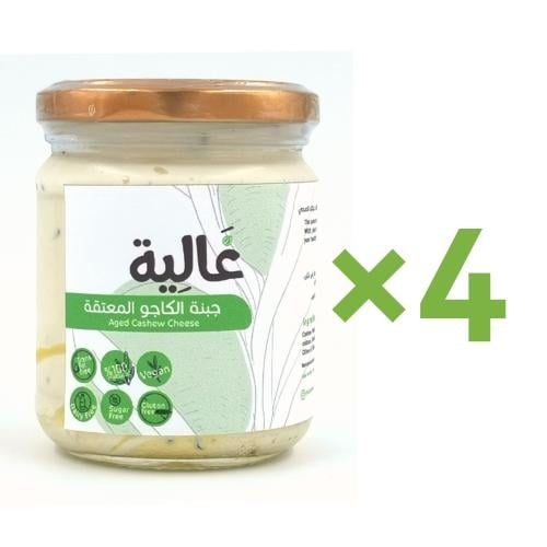 4جبنة معتقة بالكاجو ( عرض عائلي)