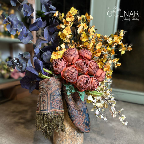 باقة ورد شال كشميري