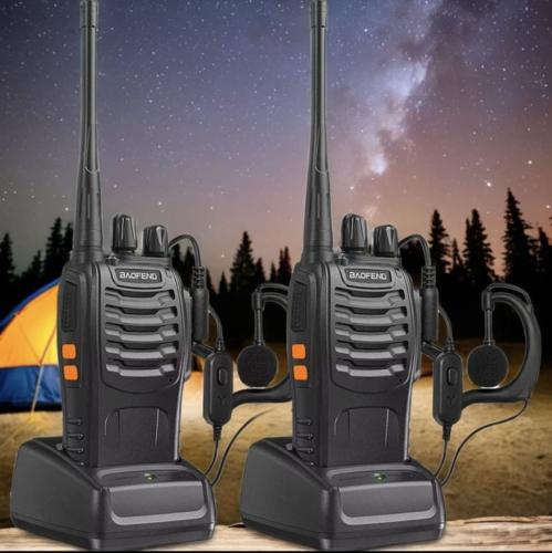 جهاز لاسلكي زوج Beofeng 888s 5W -h مسافة 3 - 5 كيل...