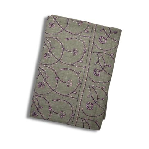 شال كشمير بتطريز يدوي