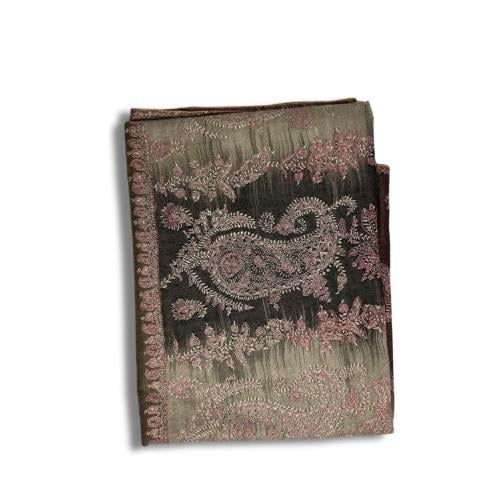 باشمينا بيور تطريز يدوي كامل - مقاس كبير