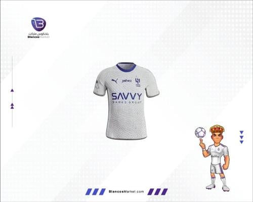 ستيكر جوال تيشيرت نادي الهلال السعودي