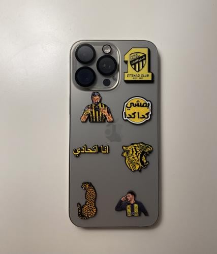 7ستيكرات معدنية للعميد