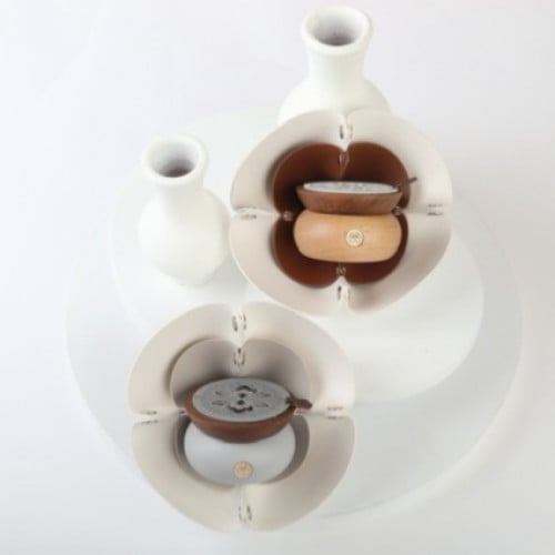 توزيعات ورده الجلد مع ميني مبخر