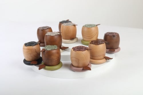 مبخرة خشب صغيرة