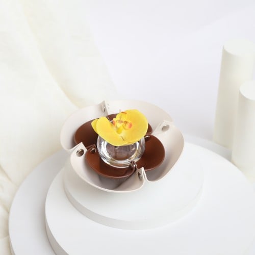 توزيعات الجلد بوردة الاوركيد