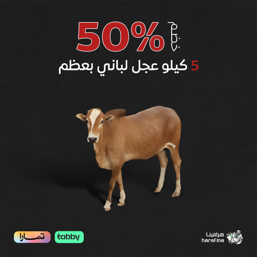 5 كيلو لحم عجل لباني