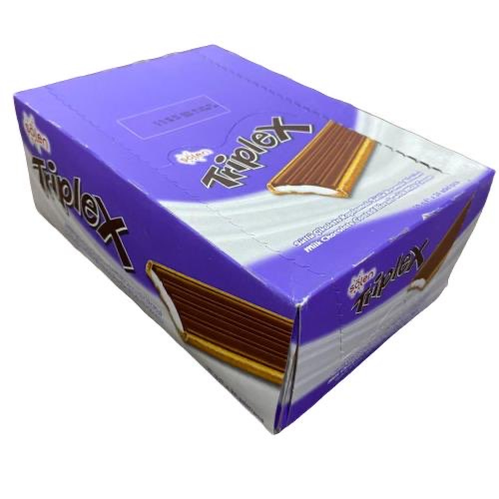 تربلكس بسكويت مع حليب وشوكولاته 24 قطعة متجر أنواع الحلويات Candy Kinds تجدون كل ما ببالكم من حلويات وشوكولاته