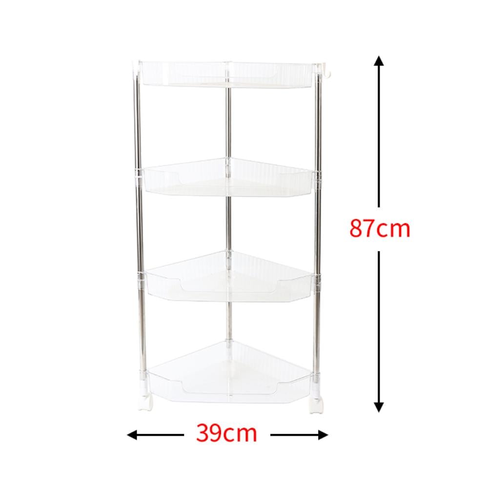 رفوف تخزين اكريليك بعجلات 4 أدوار