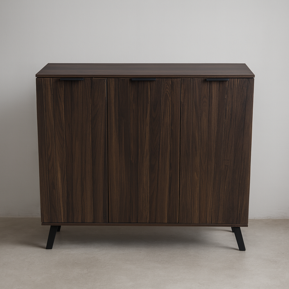 دولاب أحذية مودرن 3 أبواب خشب ماليزي