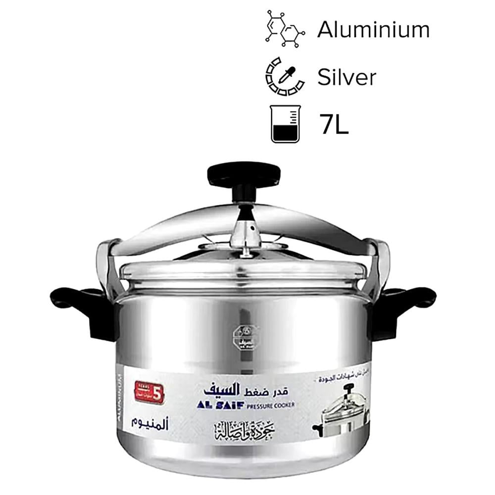 قدر ضغط السيف المنيوم 7 لتر
