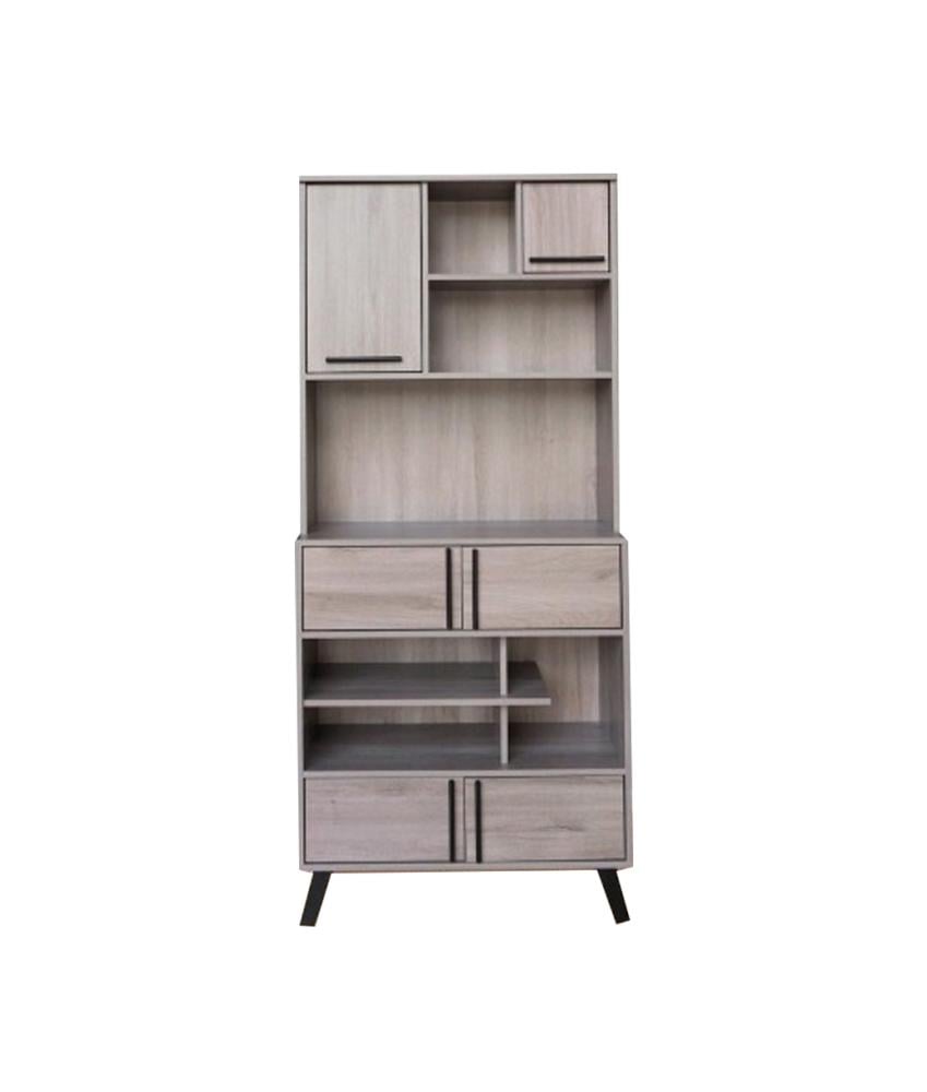 ركن قهوة خشب ماليزي مع أدراج تخزين متعددة